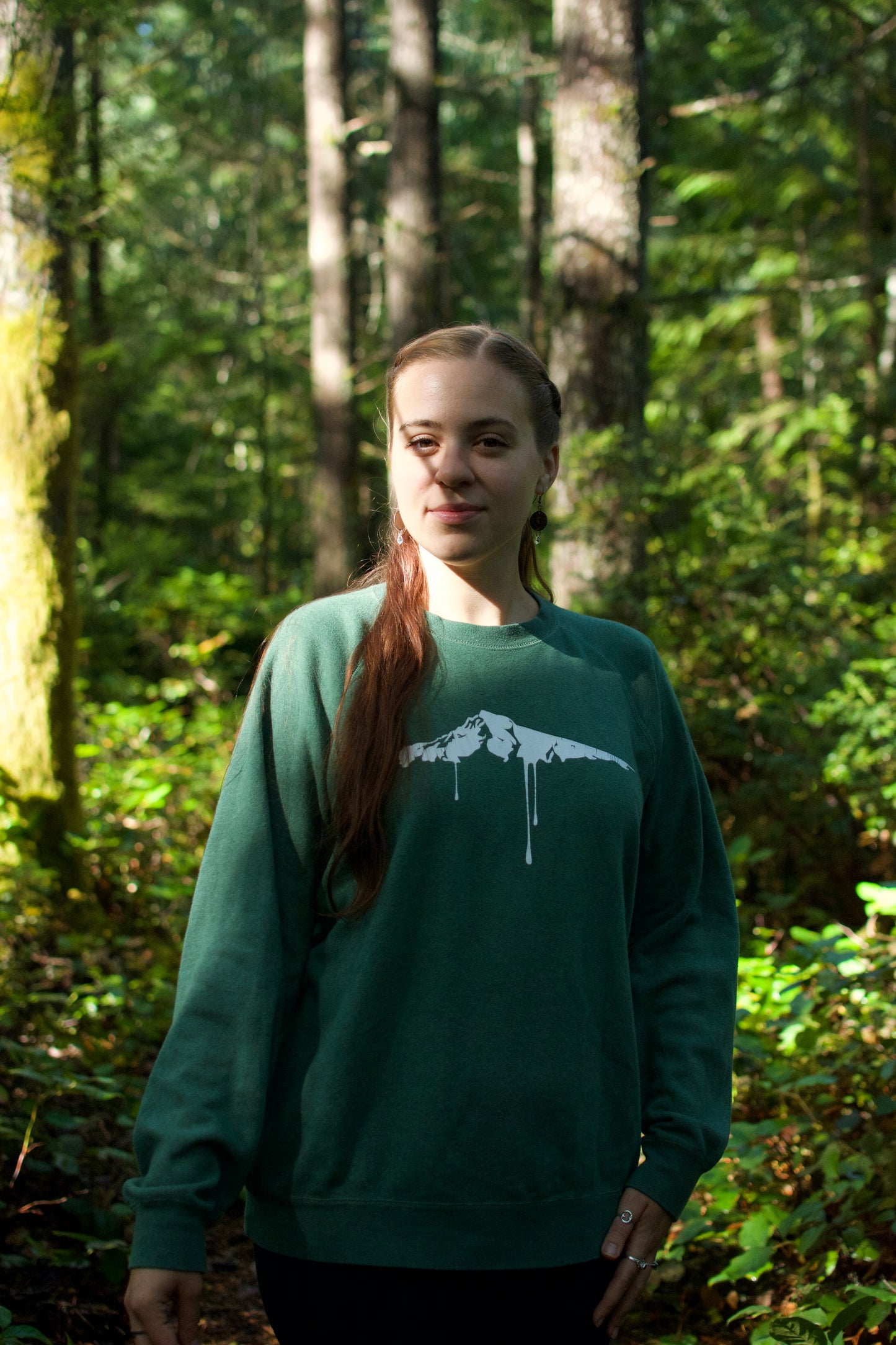 Melting Hood Crewneck