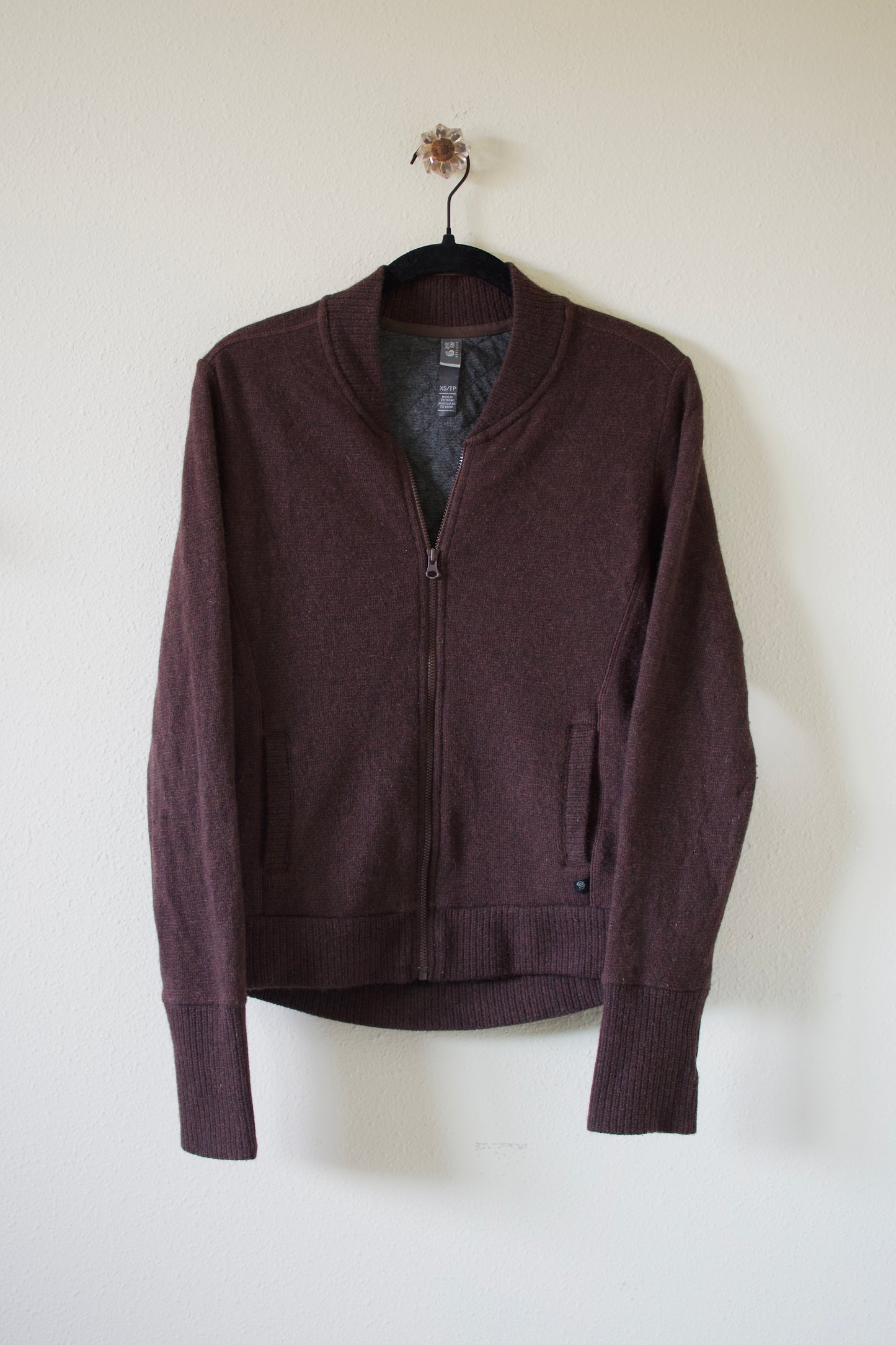 Mountain Hardwear Sarafin Wool Bomber Cardigan