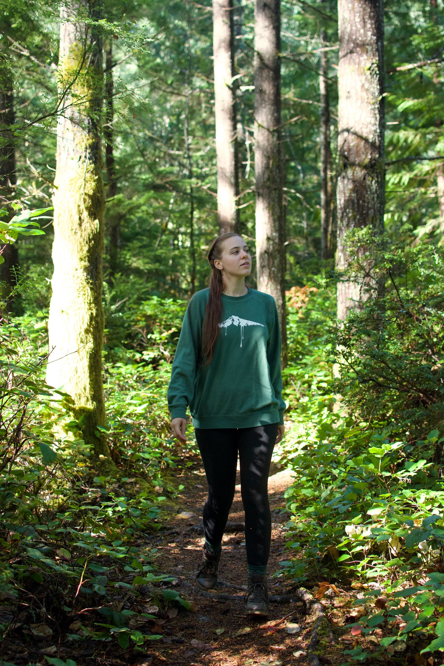 Melting Hood Crewneck