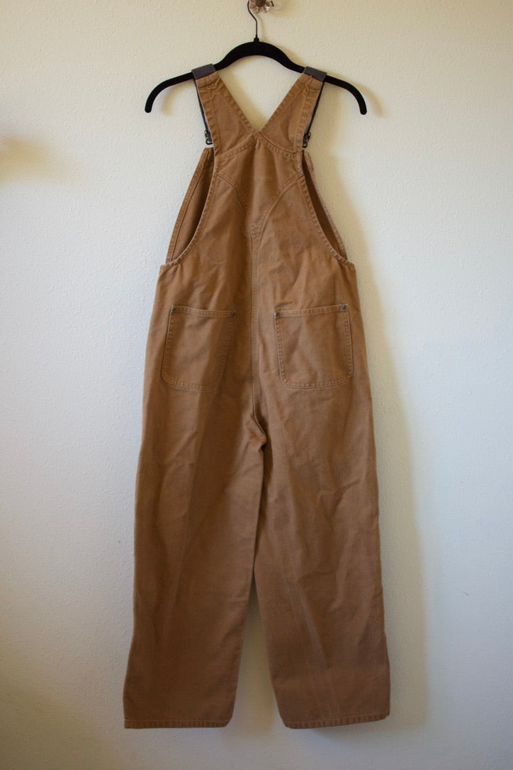 Carhartt Boys' Duck Washed Bib Overall