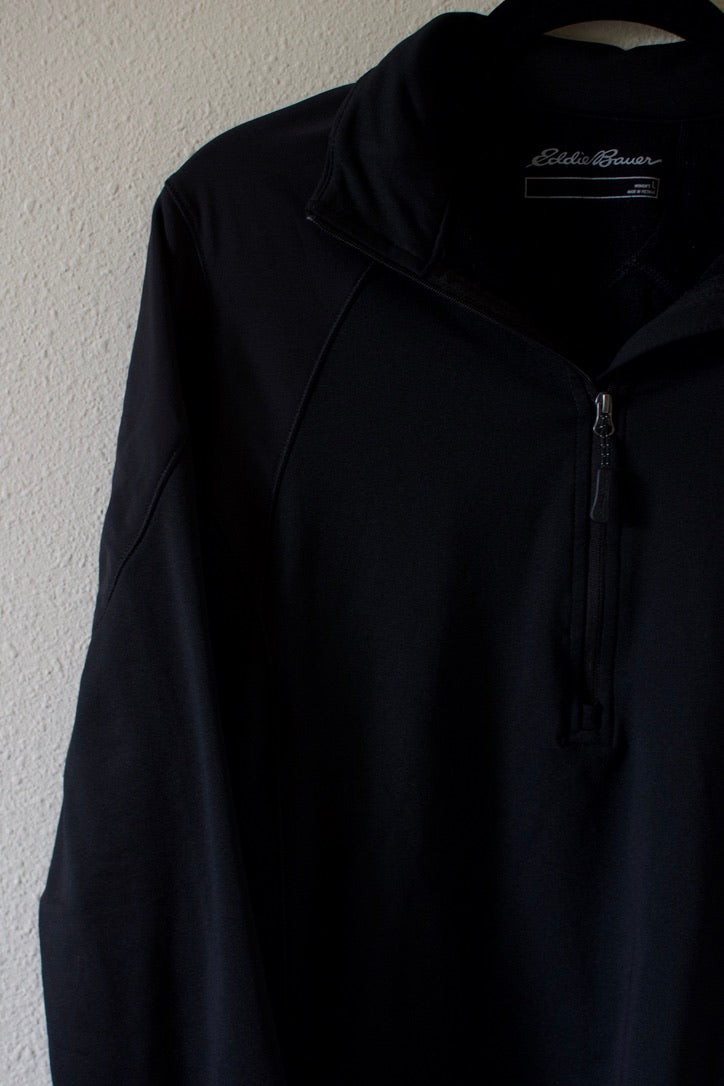Eddie Bauer Free Heat Athletic 1/4 Zip Pullover