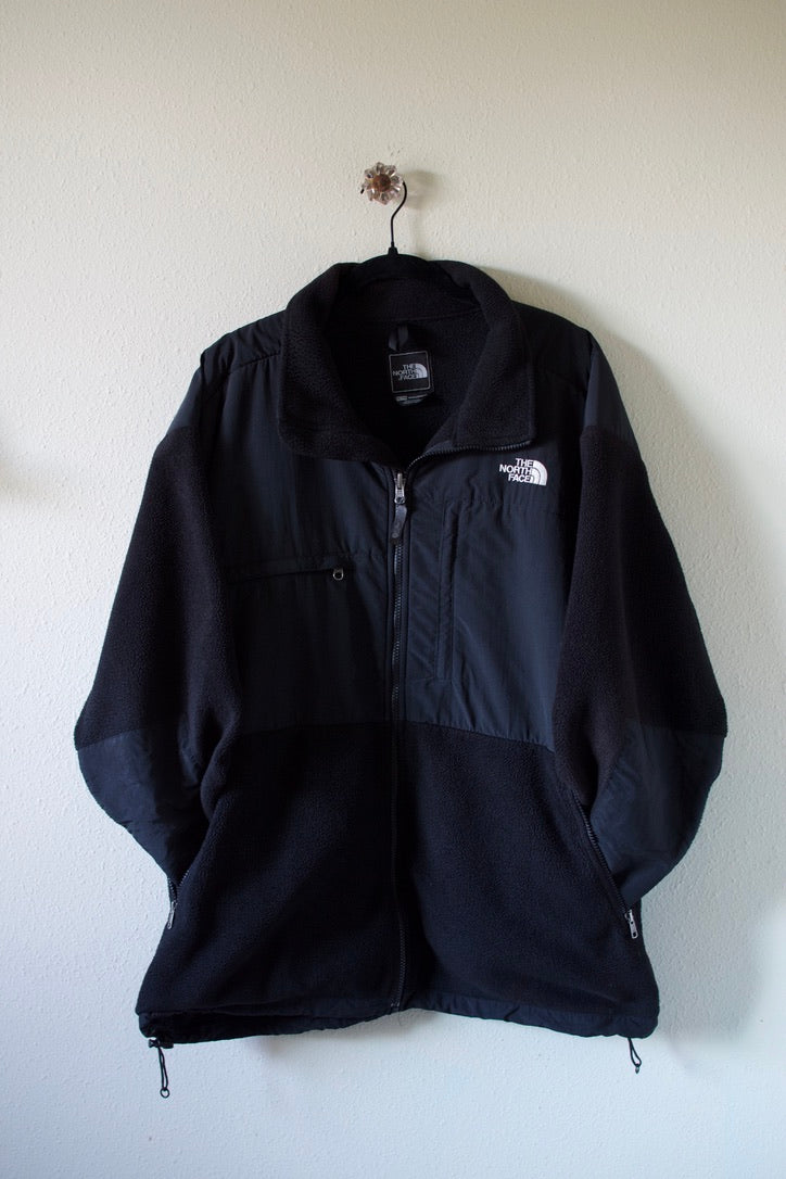 NORTH FACE Black Denali Fleece 800 Full Zip Up Jacket