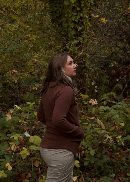 Prana Long Sweater Cowl Neck Pullover