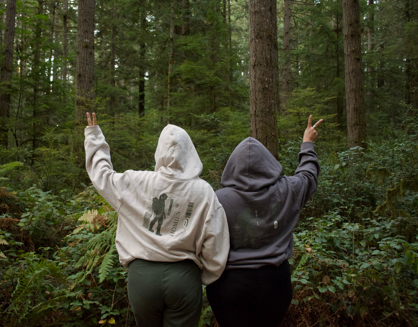 Homies Who Hike Hoodie