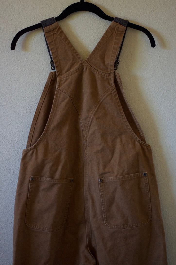 Carhartt Boys' Duck Washed Bib Overall
