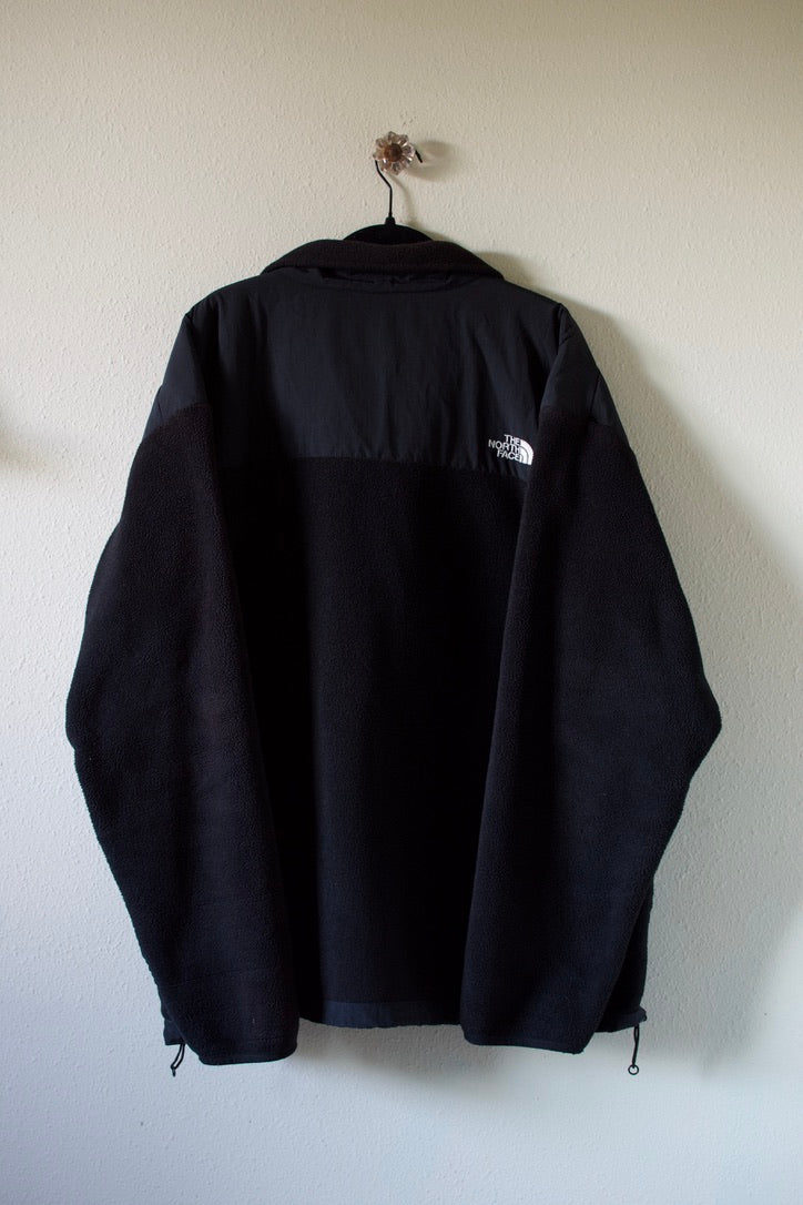 NORTH FACE Black Denali Fleece 800 Full Zip Up Jacket