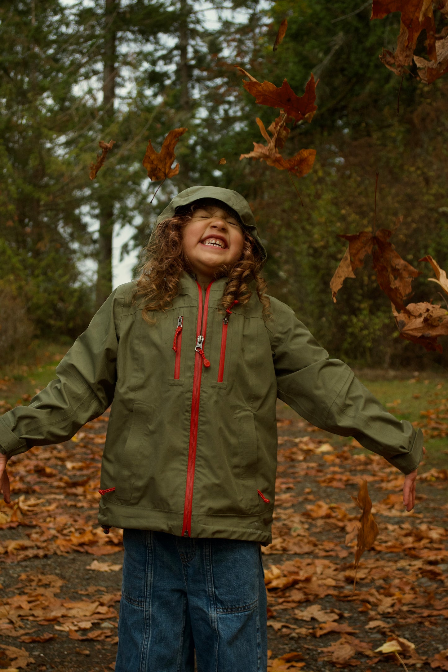 L.L. Bean Kids' Pathfinder Waterproof Shell Jacket
