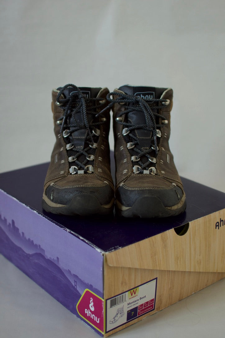 Ahnu Montara Smokey Brown Boots