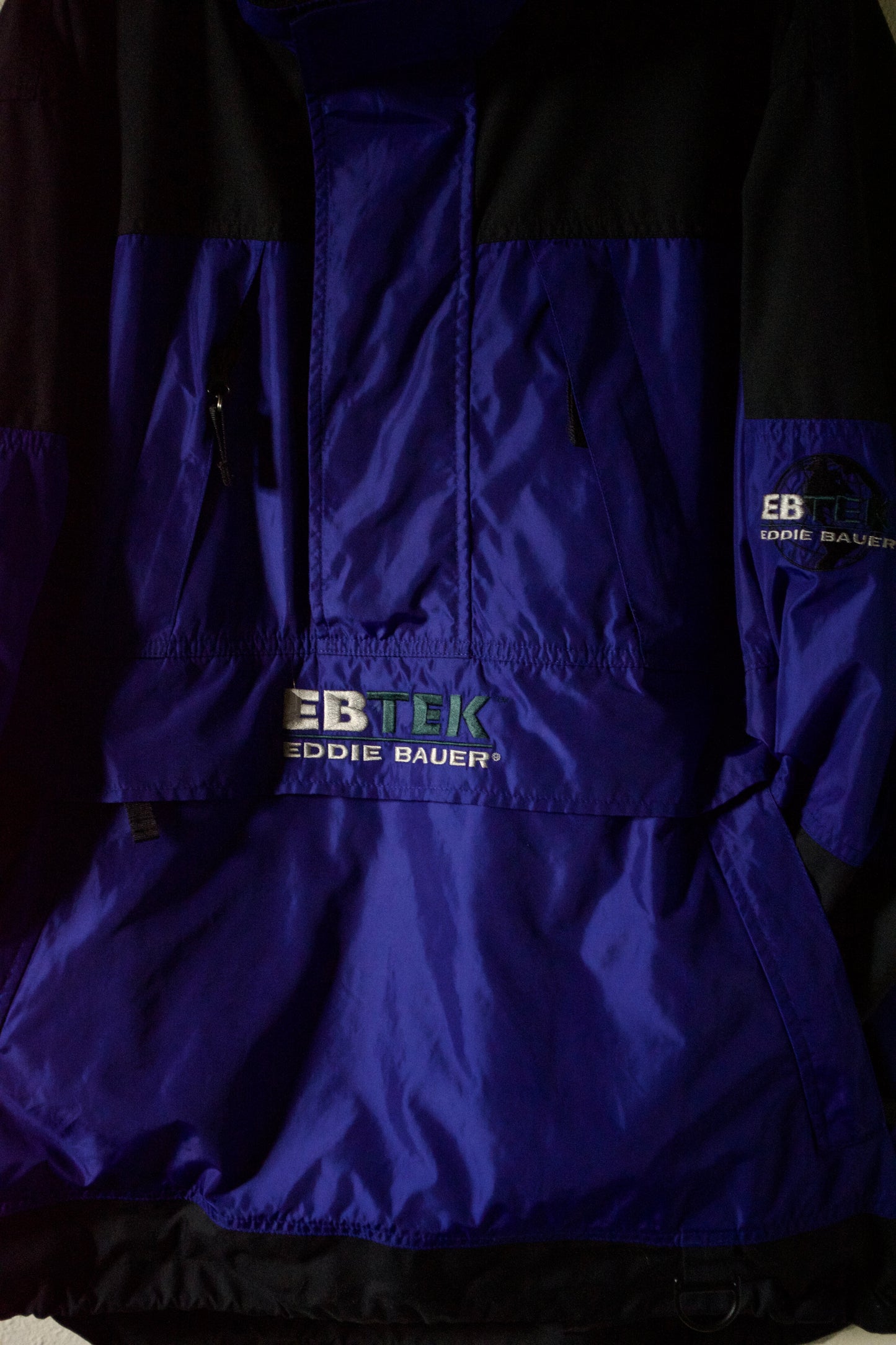 Vintage 90s Eddie Bauer EBTEK Anorak Pullover Jacket