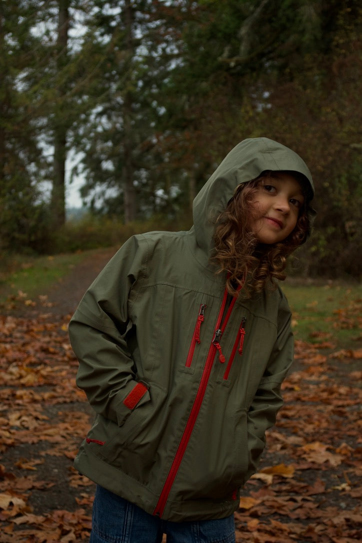 L.L. Bean Kids' Pathfinder Waterproof Shell Jacket