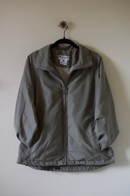 Columbia Green Lightweight Lined Full-Zip Jacket