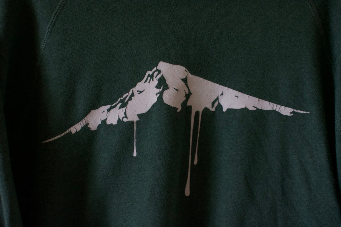 Melting Hood Crewneck