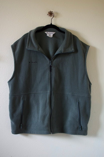 Columbia Fleece Vest Full Zip Up