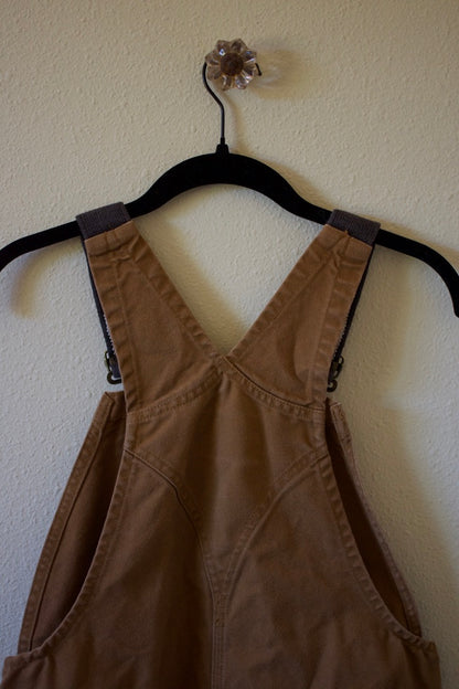 Carhartt Boys' Duck Washed Bib Overall