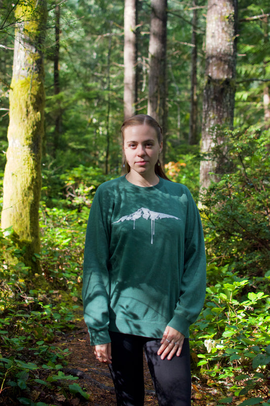 Melting Hood Crewneck