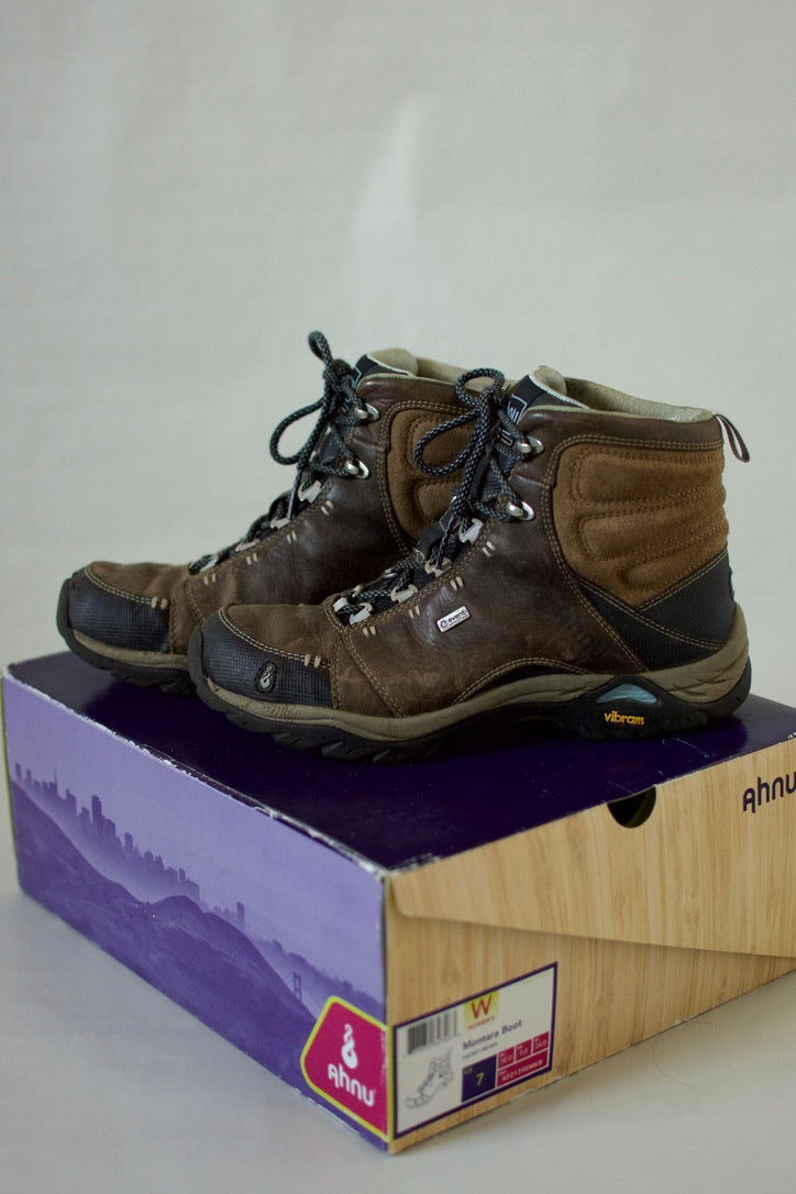Ahnu Montara Smokey Brown Boots